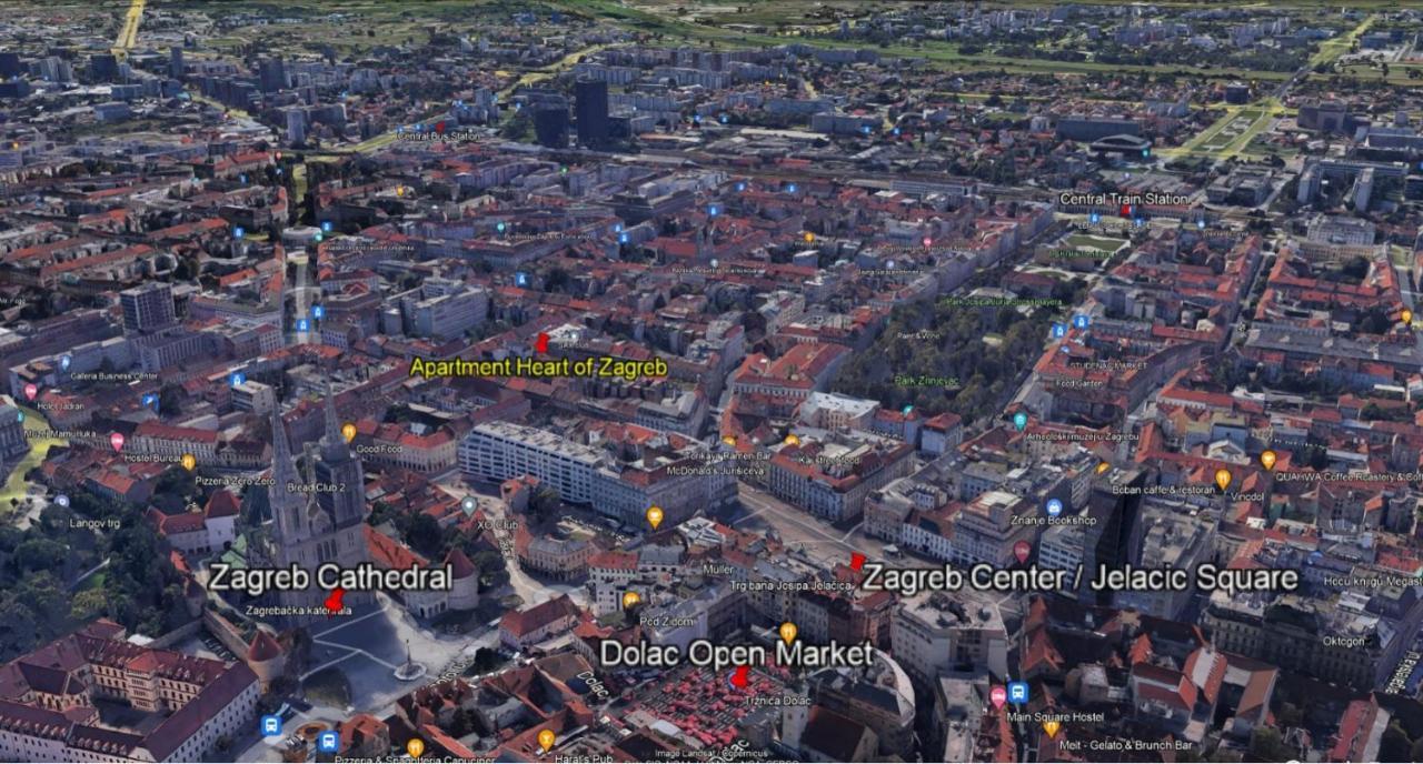 Apartment Heart Of Zagreb Bagian luar foto